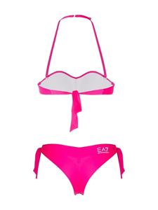 Ea7 Emporio Armani Bikini met logoprint - Roze