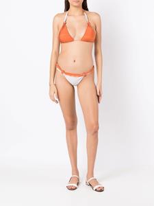 Clube Bossa Bikinislip met gevlochten detail - Oranje