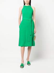 P.A.R.O.S.H. Midi-jurk met halternek - Groen
