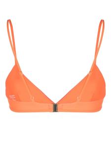 Sporty & Rich Bikinitop met logoprint - Oranje