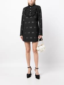 Macgraw Mini-jurk met jacquard patroon - Zwart