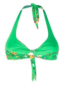 MC2 Saint Barth Bikinitop met bloemenprint - Groen