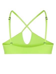 BONDI BORN Bikinitop met kruisbandjes - Groen