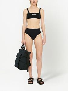 Jil Sander Bikini met vierkante hals - Zwart