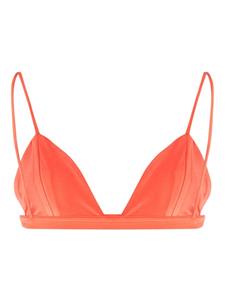 JADE Swim Metallic bikinitop - Oranje