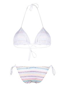 Missoni Triangel bikini - Wit