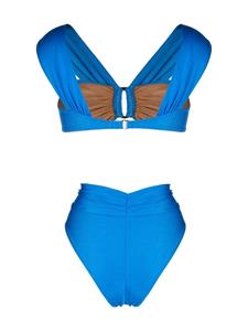 Noire Swimwear Bikini met gesp - Blauw