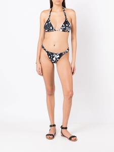 Clube Bossa Bikinitop met abstract patroon - Zwart