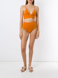 Clube Bossa Gestrikte bikinitop - Oranje