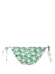 Borgo De Nor Bikinislip met bloemenprint - Groen
