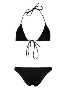 LIDO Ribgebreide bikini - Zwart