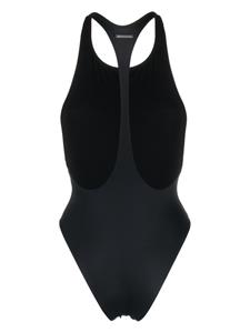 Stella McCartney crystal-embellished star swimsuit - Zwart