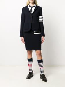 Thom Browne Blazer met vier strepen - Blauw