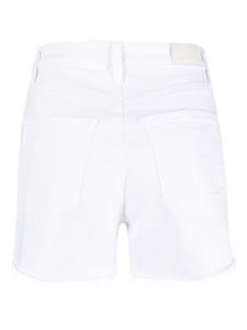 PAIGE Shorts met logopatch - Wit