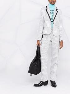 Karl Lagerfeld Broek met monogramprint - Grijs