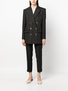 Moschino Blazer met krijtstreep - Grijs