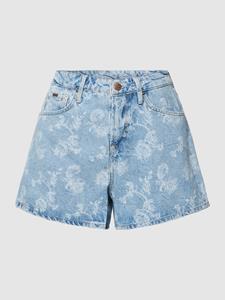 Pepe Jeans Korte jeans met all-over motief, model 'MARLY'