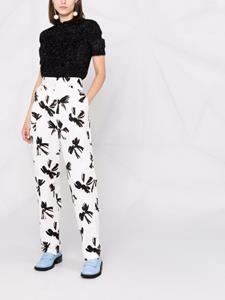 MSGM Straight pantalon - Wit