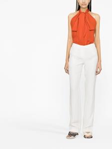 Stella McCartney High waist broek - Wit