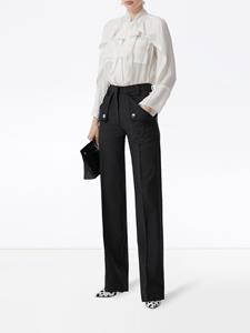 Burberry Pantalon met zak detail - Zwart