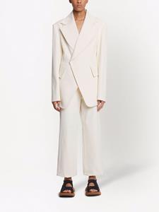 Proenza Schouler Linnen blazer - Wit