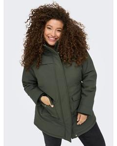 ONLY CARMAKOMA Functionele jas CARMAASTRICHT SOFTSHELL PARKA OTW NOOS