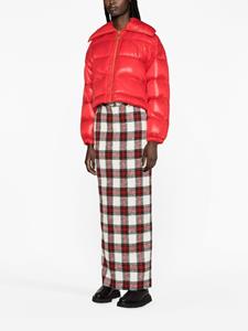 Patou Cropped donsjack - Rood