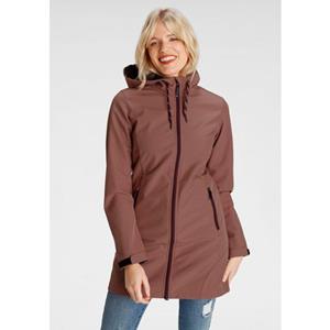 Polarino Softshell-jas met geraffineerde details