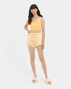 Ugg Elliana Melange Shorts in Yellow Neon Melange, 