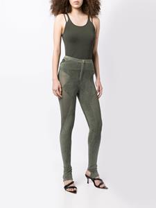 Dion Lee Intarsia broek - Groen