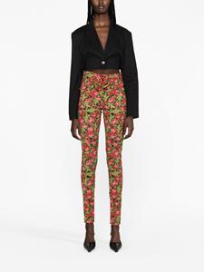 Magda Butrym Broek met bloemenprint - Groen