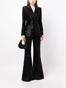 Elie Saab Blazer met dubbele rij knopen - Zwart