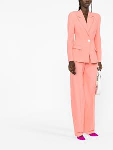 The Attico Blazer met enkele rij knopen - Roze