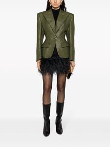 Alexandre Vauthier Tweed blazer - Groen