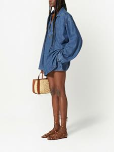 Valentino Shorts met trekkoord - Blauw