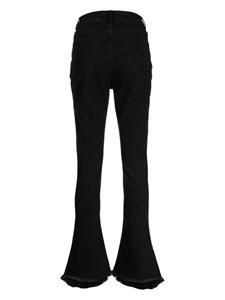 B+ab high-rise bootcut jeans - Zwart