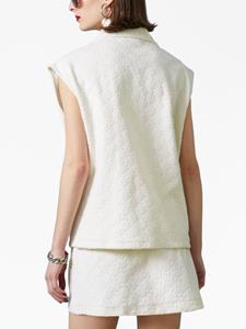 Gucci Jersey gilet - Wit