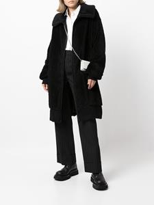 Yohji Yamamoto Oversized jas - Zwart