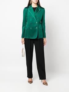 Giorgio Armani Blazer met dubbele rij knopen - Groen