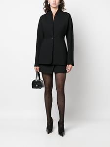 Ferragamo Blazer met enkele rij knopen - Zwart