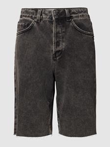 Tom Tailor Korte jeans met gerafelde boorden