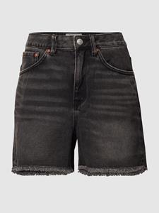 Tom Tailor Korte high waist jeans met gerafelde boorden