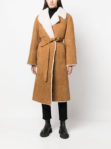 Maje Lammy coat - Bruin