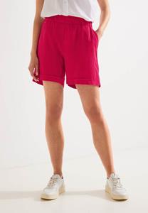 Street One Loose fit short met paperbag