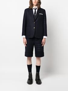 Thom Browne Shorts met zijstreep - Blauw