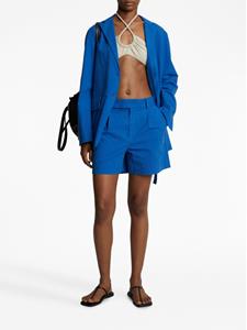 Proenza Schouler White Label Low waist shorts - Blauw