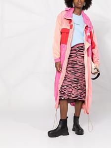 Stella McCartney Parka met colourblocking - Roze