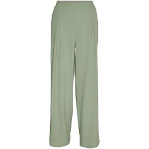 Vero Moda Anzughose VMMYMILO HW WIDE PANTS WVN GA mit Leinen