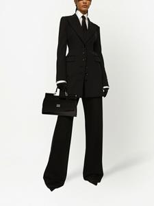 Dolce & Gabbana KIM DOLCE&GABBANA blazer met puntige revers - Zwart