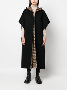 Valentino Omkeerbare jas - Zwart